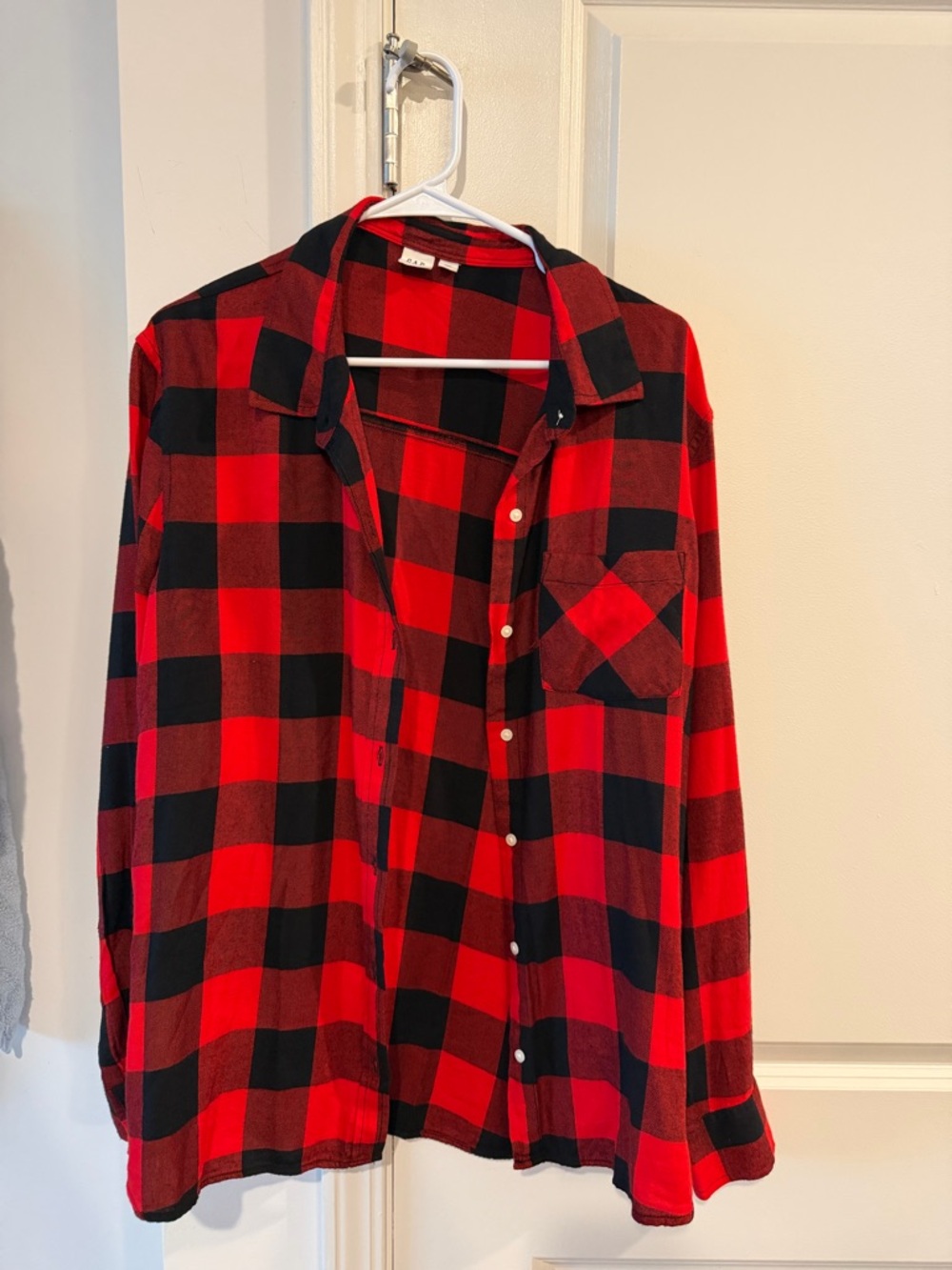 GAP Red and Black Flannel